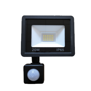 20W LED INFRARED SENSOR SECURITY LIGHT BLACK OL65B- MCE