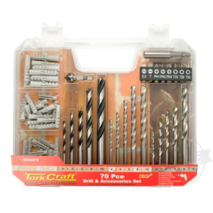 DRILL BIT SET 70PC NR06070 - Torkcraft