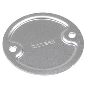 GALV ROUND BOX LID PLAIN - Galvanised