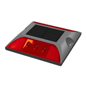 SOLAR ROAD STUD RED 8 LED STEADY - RS806 - Solar