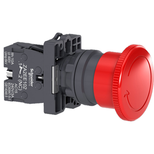 XA2ES542 RED EMERGENCY STOP TWIST LOCK 1NC - ACDC