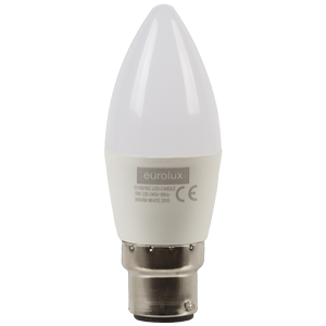 5W B22 LED FROSTED CANDLE 3000K- Krilux