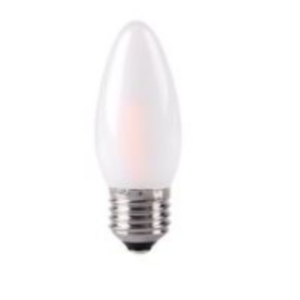 5W E27 LED FROSTED CANDLE 3000K- Krilux