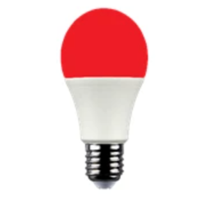 5W E27 A60 LED COLOUR RED GLR001- Krilux