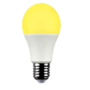5W E27 A60 LED COLOUR YELLOW GLY001- Krilux