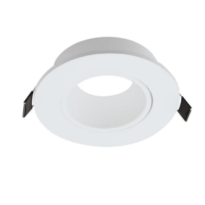 QS0032 GU10DOWNLIGHT SURFACE RING WHT (ANTI GLARE) - Huayi