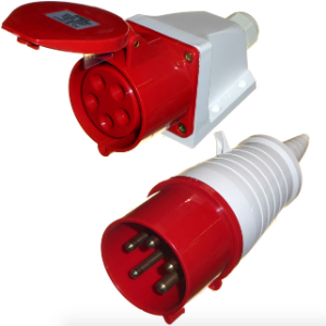 32A 5 PIN UNSWITCHED SOCKET IP44 OS125- MCE