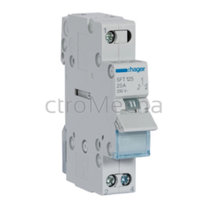 SFT125 25A 1P ON/OFF C/OVER SWITCH- EM