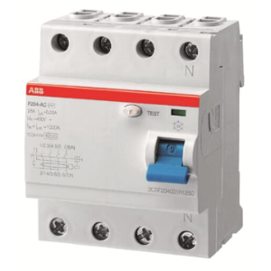 F204 63A 3P+N E/LEAKAGE 6KA  - ABB