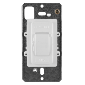 2672 60A TP ISOLATOR NO NEON 100x50MM  - Crabtree