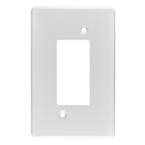 2445/1 ISO CVR PLATE STEEL 100x50MM  - Crabtree