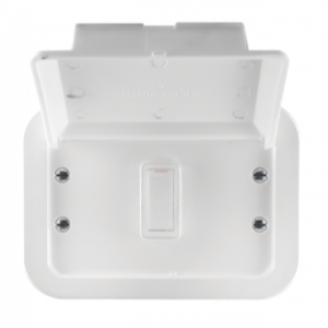 1461 WEATH 1LVR 1x1WAY 16A SW 119x83MM  - Crabtree