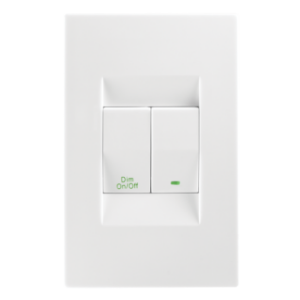 15121/601 BP TPZ SW 2L BELL PRESS ON YK+CP 4X2 WH  - Crabtree