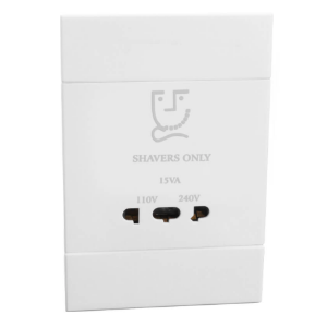 2VW123 4X2 SHAVER SOCKET WHITE - Veti1
