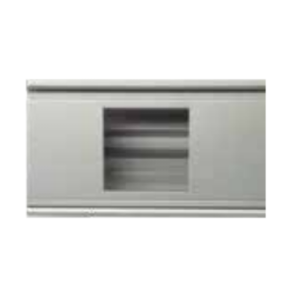 CS807 25X50 COVER PLATE HOSPITAL GREY - Central Support