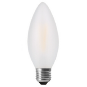 4W E27 LED CANDLE DIM FROSTED LUM-CD3527/04-3K/FF  - Lumax