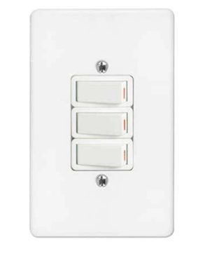 18012/001 3LEVER 1WAY + COVER PLATE