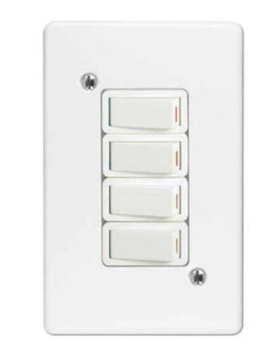 18013/101 4LEVER 1WAY + COVER PLATE